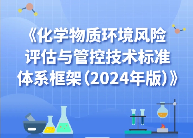 一圖讀懂 | 《化學物質(zhì)環(huán)境風險評估與管控技術(shù)標準體系框架（2024年版）》